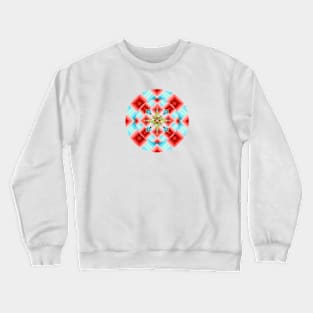 Groovy Argyle Starburst Crewneck Sweatshirt